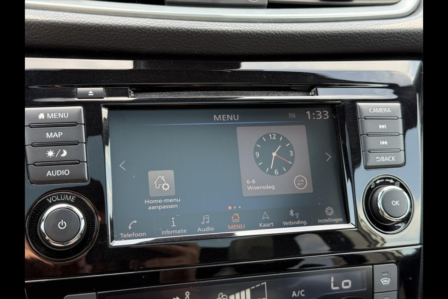 Nissan QASHQAI 1.3 DIG-T Tekna + 1e Eigenaar,Navi,Pano,Clima,Cruise,Camera,Leder,Stoelverwarming,6-Bak,Bose Sound,N.A.P,APK tot 07-2027