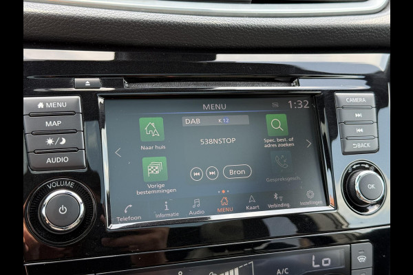 Nissan QASHQAI 1.3 DIG-T Tekna + 1e Eigenaar,Navi,Pano,Clima,Cruise,Camera,Leder,Stoelverwarming,6-Bak,Bose Sound,N.A.P,APK tot 07-2027