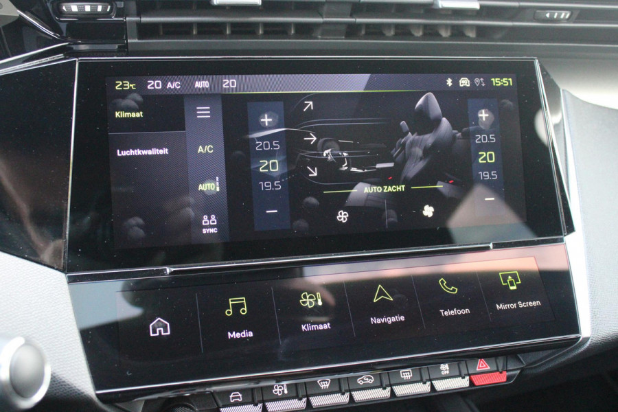 Peugeot 308 SW 1.2 Hybrid 145PK e-DCS6 GT | PANORAMISCH SCHUIF/KANTEL DAK | FOCAL AUDIO SYSTEM | DRAADLOZE APPLE CARPLAY/ANDROID AUTO | DRAADLOZE TELEFOONLADER | 360° CAMERA | ELEKTRISCH BEDIENBARE ACHTERKLEP | FULL LED KOPLAMPEN | NAVIGATIE | LICHTMETALEN VELGEN 18" "BLACK" | DODEHOEK DETECTIE | ADAPTIVE CRUISE CONTROL | KEYLESS ENTRY/START |