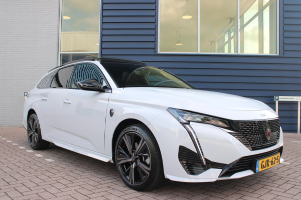 Peugeot 308 SW 1.2 Hybrid 145PK e-DCS6 GT | PANORAMISCH SCHUIF/KANTEL DAK | FOCAL AUDIO SYSTEM | DRAADLOZE APPLE CARPLAY/ANDROID AUTO | DRAADLOZE TELEFOONLADER | 360° CAMERA | ELEKTRISCH BEDIENBARE ACHTERKLEP | FULL LED KOPLAMPEN | NAVIGATIE | LICHTMETALEN VELGEN 18" "BLACK" | DODEHOEK DETECTIE | ADAPTIVE CRUISE CONTROL | KEYLESS ENTRY/START |