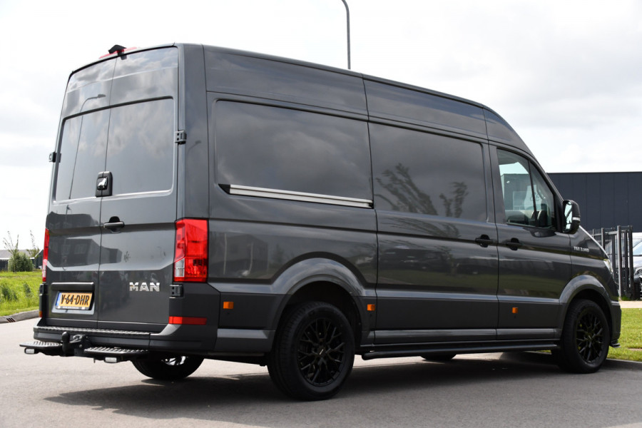 MAN TGE 3.140 35 2.0 L3H3 PB Edition Full Options, Adaptieve Cruise, Carplay, Camera, LED, 2 x Schuifdeur, Clima, Trekhaak, Automaat, Uniek!