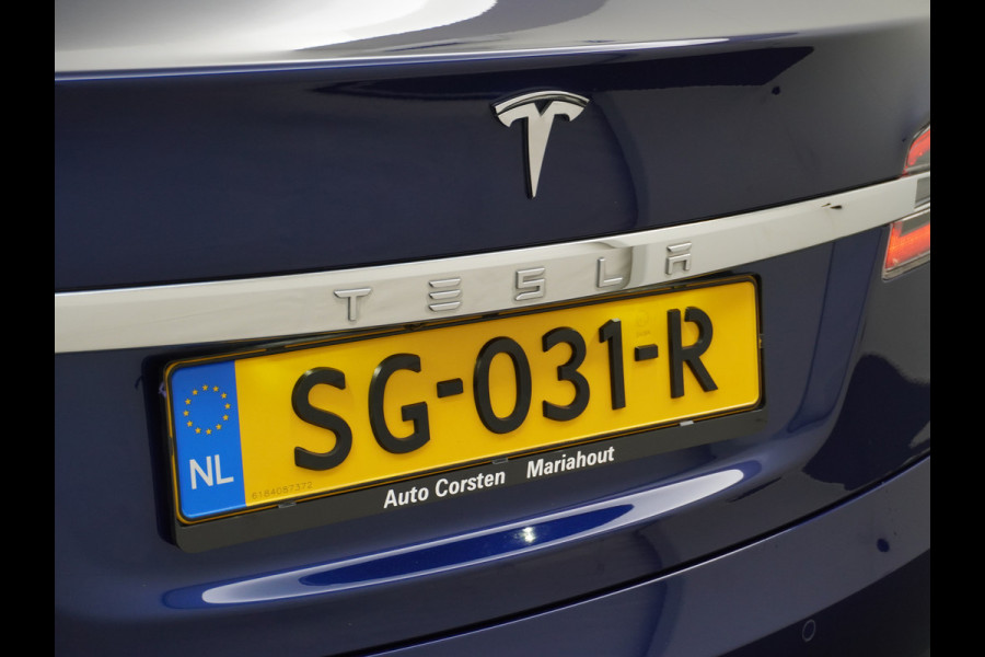 Tesla Model S 75D AWD Luchtvering AutoPilot Navi Panoramadak Camera Led Elektr.Stuur en Stoel+Geheugen+Spiegels+verwarmd Elektr.Achterklep Key 19"Lmv 4WD WiFi Rijstrookhulp Bordherkenning ACC ESP Dodehoek Detector Mistlampen NVIDIA®Tegra® Processor HomeLink 5 Origineel Nederlandse Tesla Nieuwprijs €87.150 Garantie op de accu/motor tot 29-03-2026/240.000km