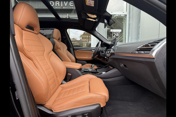 BMW X3 xDrive30e High Executive M-Sport|SOH91%|Pano|El. M-sportzetels|Trekhaak|HUD|HIFI