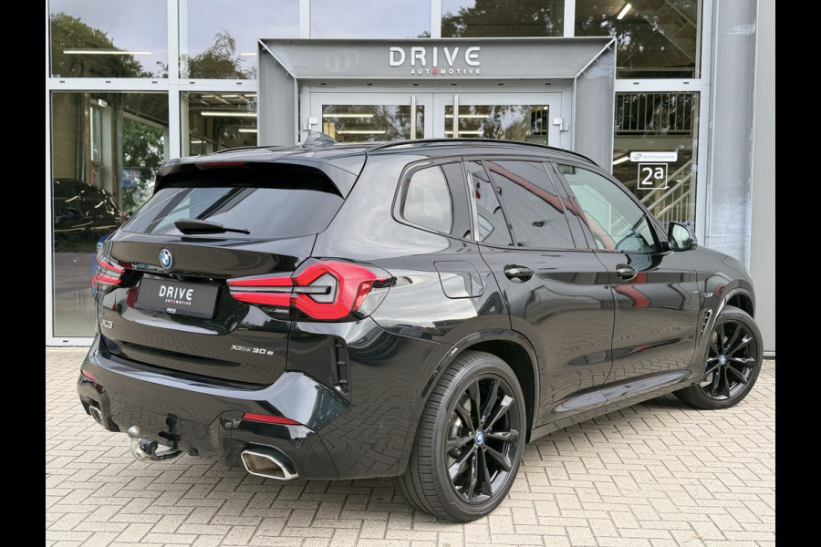 BMW X3 xDrive30e High Executive M-Sport|SOH91%|Pano|El. M-sportzetels|Trekhaak|HUD|HIFI