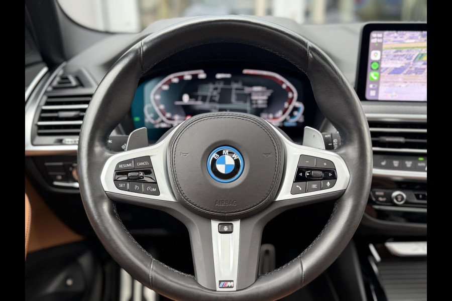 BMW X3 xDrive30e High Executive M-Sport|SOH91%|Pano|El. M-sportzetels|Trekhaak|HUD|HIFI