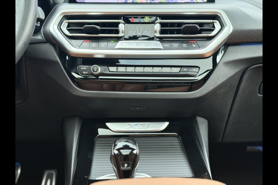 BMW X3 xDrive30e High Executive M-Sport|SOH91%|Pano|El. M-sportzetels|Trekhaak|HUD|HIFI