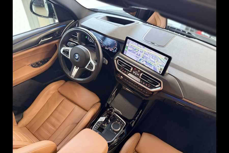BMW X3 xDrive30e High Executive M-Sport|SOH91%|Pano|El. M-sportzetels|Trekhaak|HUD|HIFI