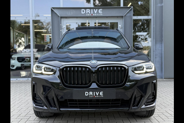 BMW X3 xDrive30e High Executive M-Sport|SOH91%|Pano|El. M-sportzetels|Trekhaak|HUD|HIFI