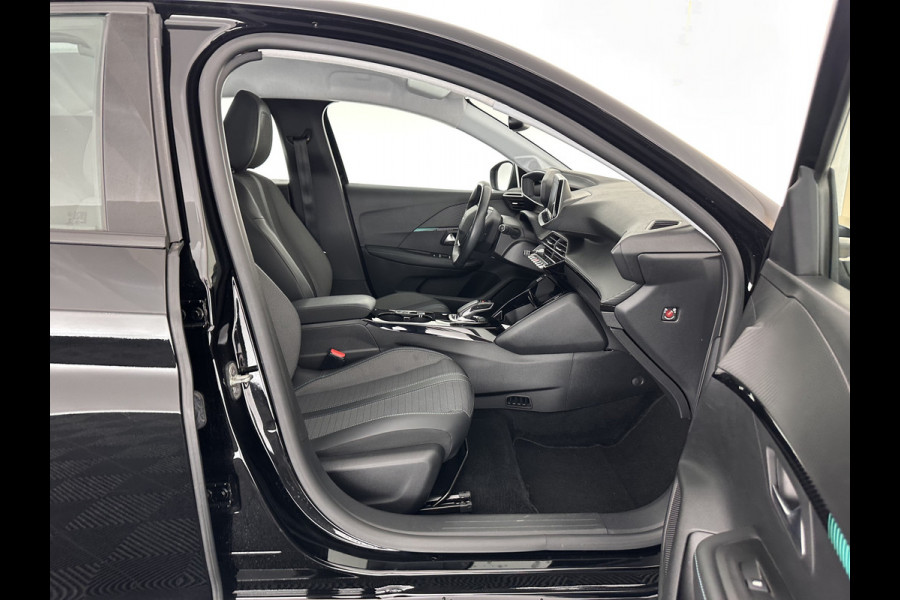 Peugeot e-208 EV Allure 50 kWh (INCL-BTW) Aut.*LEATHER-FABRIC | DIGI-COCKPIT | CARPLAY | LANE-ASSIST | KEYLESS | CCS-FASTLOADER | CAMERA | ECC | PDC | LANE-ASSIST | CRUISE | COMFORT-SEATS | DAB | 16"ALU*