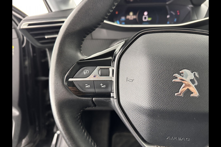 Peugeot e-208 EV Allure 50 kWh (INCL-BTW) Aut.*LEATHER-FABRIC | DIGI-COCKPIT | CARPLAY | LANE-ASSIST | KEYLESS | CCS-FASTLOADER | CAMERA | ECC | PDC | LANE-ASSIST | CRUISE | COMFORT-SEATS | DAB | 16"ALU*
