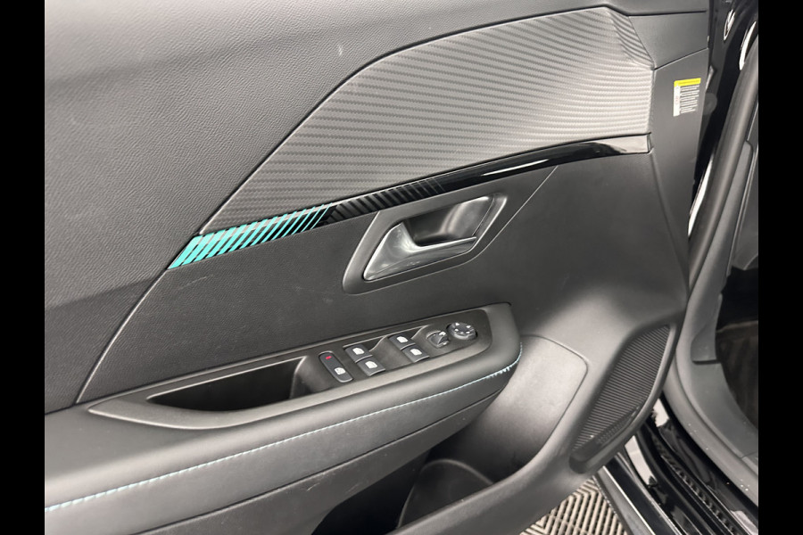 Peugeot e-208 EV Allure 50 kWh (INCL-BTW) Aut.*LEATHER-FABRIC | DIGI-COCKPIT | CARPLAY | LANE-ASSIST | KEYLESS | CCS-FASTLOADER | CAMERA | ECC | PDC | LANE-ASSIST | CRUISE | COMFORT-SEATS | DAB | 16"ALU*