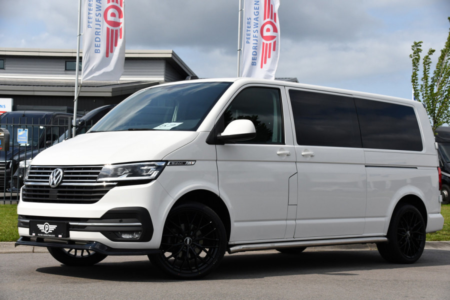 Volkswagen Transporter 2.0 TDI L2H1 30 DC Bulli Virtual, Adaptieve Cruise, Carplay, Stoelverwarming, 2 x Schuifdeur, 150pk, Camera, Trekhaak, LED, Uniek!
