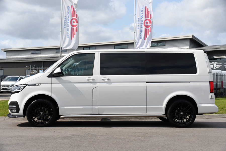 Volkswagen Transporter 2.0 TDI L2H1 30 DC Bulli Virtual, Adaptieve Cruise, Carplay, Stoelverwarming, 2 x Schuifdeur, 150pk, Camera, Trekhaak, LED, Uniek!