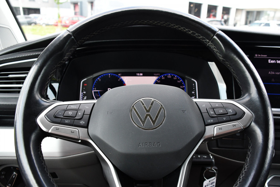 Volkswagen Transporter 2.0 TDI L2H1 30 DC Bulli Virtual, Adaptieve Cruise, Carplay, Stoelverwarming, 2 x Schuifdeur, 150pk, Camera, Trekhaak, LED, Uniek!