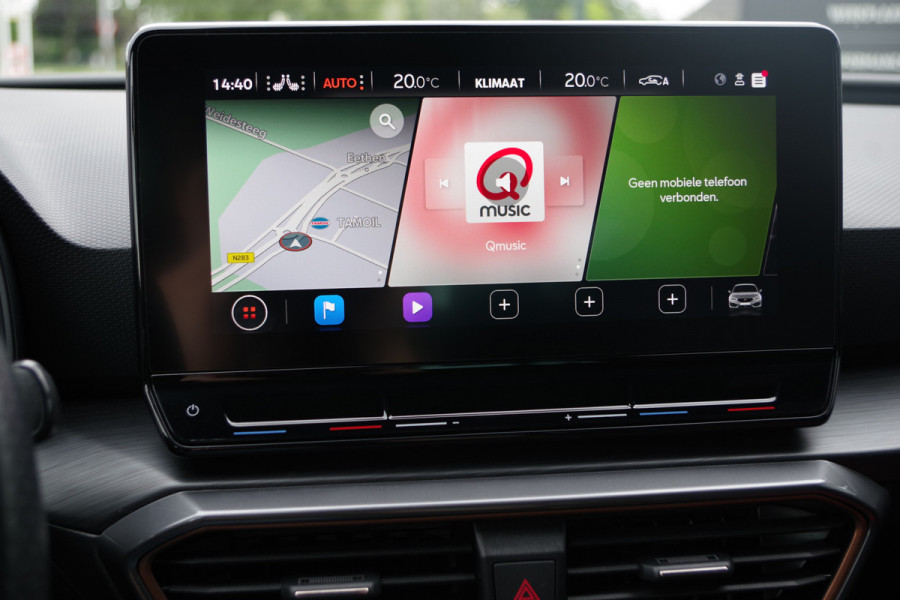 CUPRA Leon 1.4 e-Hybrid 204 PK VZ Adrenaline PHEV, Stoelverwarming, Kuipstoelen, Carplay, Sfeerverlichting