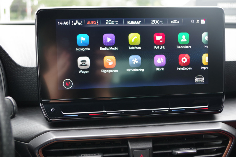 CUPRA Leon 1.4 e-Hybrid 204 PK VZ Adrenaline PHEV, Stoelverwarming, Kuipstoelen, Carplay, Sfeerverlichting
