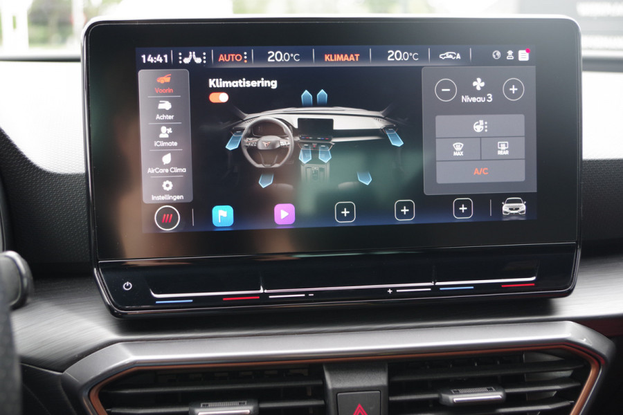 CUPRA Leon 1.4 e-Hybrid 204 PK VZ Adrenaline PHEV, Stoelverwarming, Kuipstoelen, Carplay, Sfeerverlichting