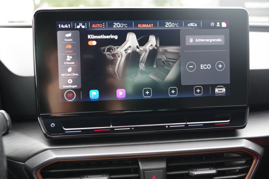 CUPRA Leon 1.4 e-Hybrid 204 PK VZ Adrenaline PHEV, Stoelverwarming, Kuipstoelen, Carplay, Sfeerverlichting