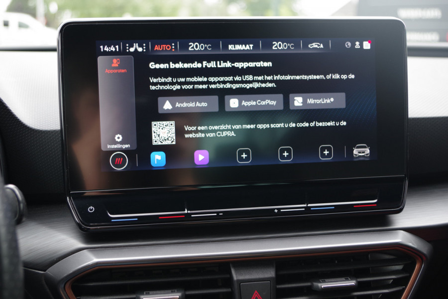 CUPRA Leon 1.4 e-Hybrid 204 PK VZ Adrenaline PHEV, Stoelverwarming, Kuipstoelen, Carplay, Sfeerverlichting