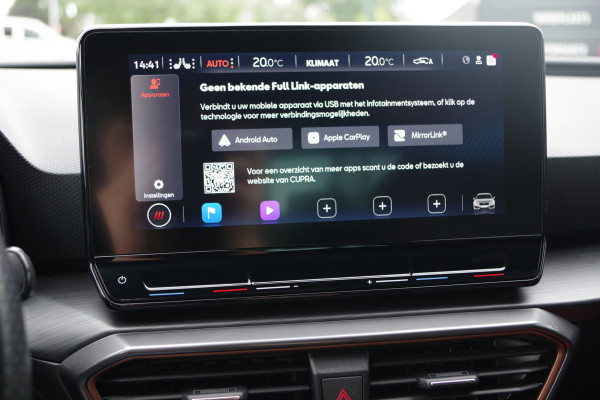 CUPRA Leon 1.4 e-Hybrid 204 PK VZ Adrenaline PHEV, Stoelverwarming, Kuipstoelen, Carplay, Sfeerverlichting