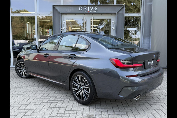 BMW 3-serie 330e High Executive M-Sport|schuif-/kanteldak|ACC|HUD|HIFI|Memory|Cam|SOH85%