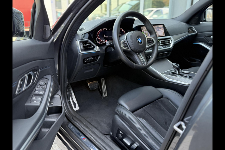 BMW 3-serie 330e High Executive M-Sport|schuif-/kanteldak|ACC|HUD|HIFI|Memory|Cam|SOH85%