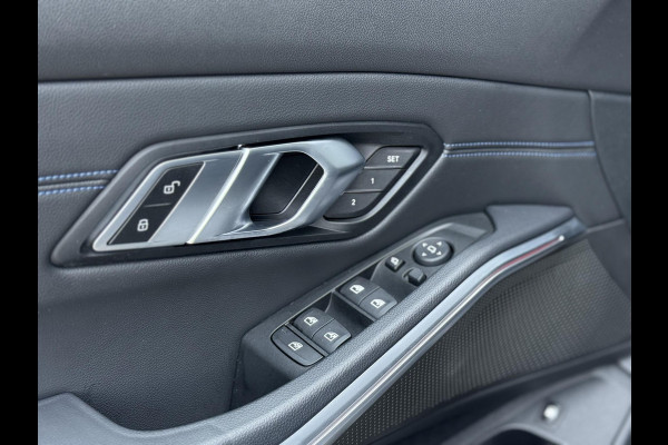 BMW 3-serie 330e High Executive M-Sport|schuif-/kanteldak|ACC|HUD|HIFI|Memory|Cam|SOH85%