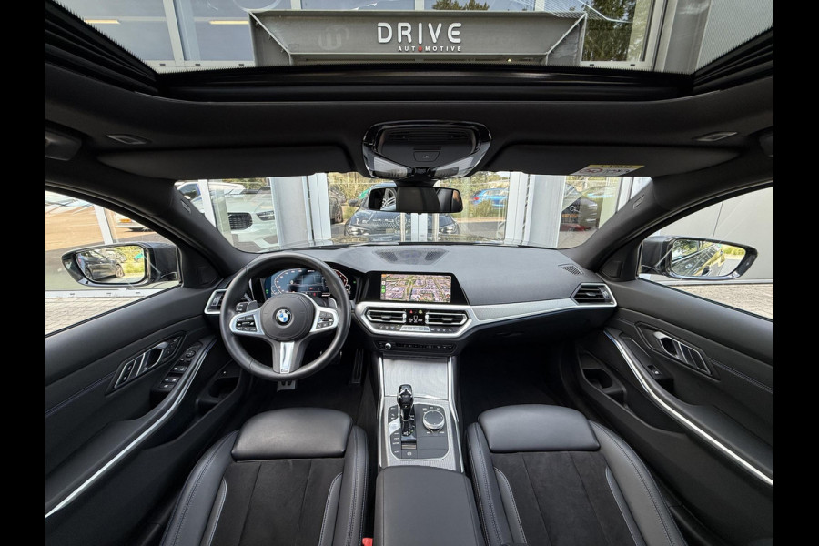 BMW 3-serie 330e High Executive M-Sport|schuif-/kanteldak|ACC|HUD|HIFI|Memory|Cam|SOH85%