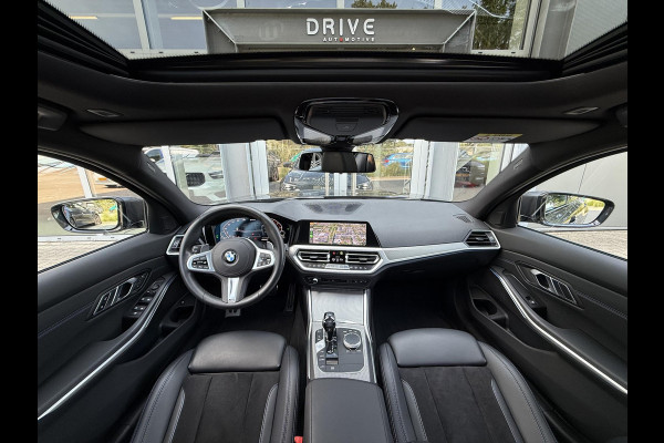 BMW 3-serie 330e High Executive M-Sport|schuif-/kanteldak|ACC|HUD|HIFI|Memory|Cam|SOH85%