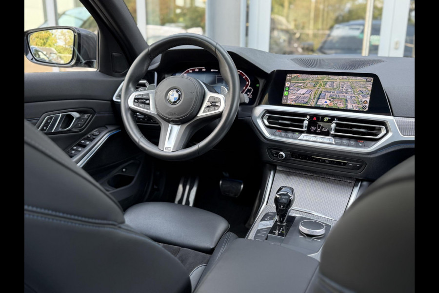 BMW 3-serie 330e High Executive M-Sport|schuif-/kanteldak|ACC|HUD|HIFI|Memory|Cam|SOH85%