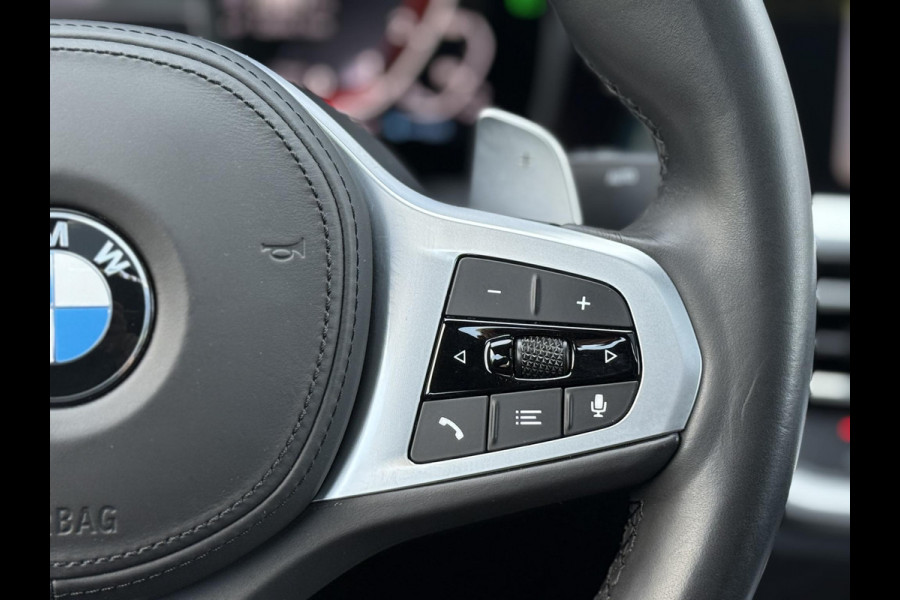 BMW 3-serie 330e High Executive M-Sport|schuif-/kanteldak|ACC|HUD|HIFI|Memory|Cam|SOH85%