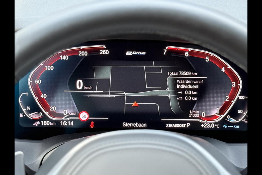 BMW 3-serie 330e High Executive M-Sport|schuif-/kanteldak|ACC|HUD|HIFI|Memory|Cam|SOH85%