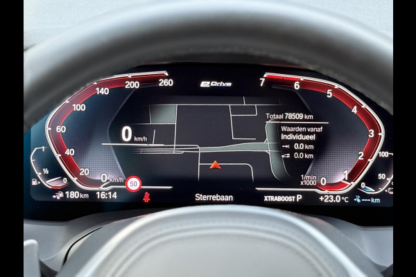 BMW 3-serie 330e High Executive M-Sport|schuif-/kanteldak|ACC|HUD|HIFI|Memory|Cam|SOH85%