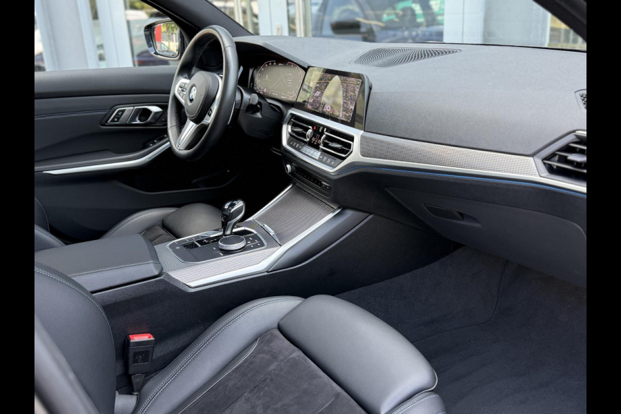 BMW 3-serie 330e High Executive M-Sport|schuif-/kanteldak|ACC|HUD|HIFI|Memory|Cam|SOH85%