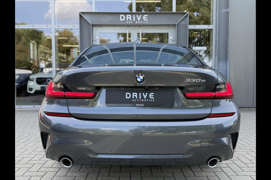 BMW 3-serie 330e High Executive M-Sport|schuif-/kanteldak|ACC|HUD|HIFI|Memory|Cam|SOH85%