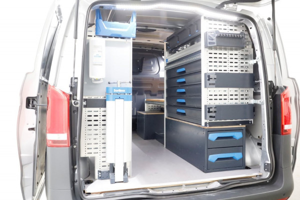 Mercedes-Benz Vito 114 CDI 136pk Compact 9G Automaat 2x Schuifdeur/LED/Camera/Inrichting 05-2022
