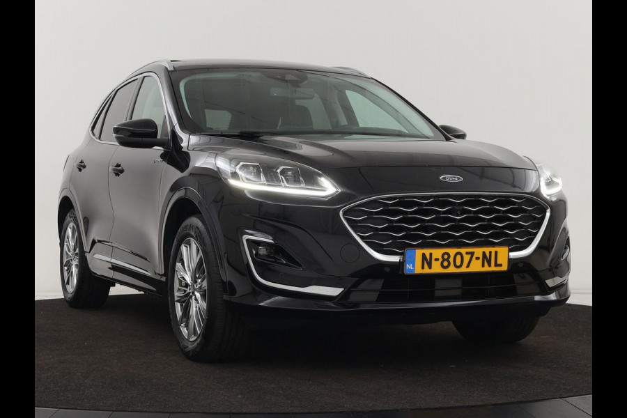 Ford Kuga 2.5 PHEV Vignale | Panoramadak | Head-Up | Stoel & stuurverwarming | Adaptive cruise | Trekhaak | Leder | Camera | Achterbankverwarming | Carplay | Digital Cockpit | Navigatie