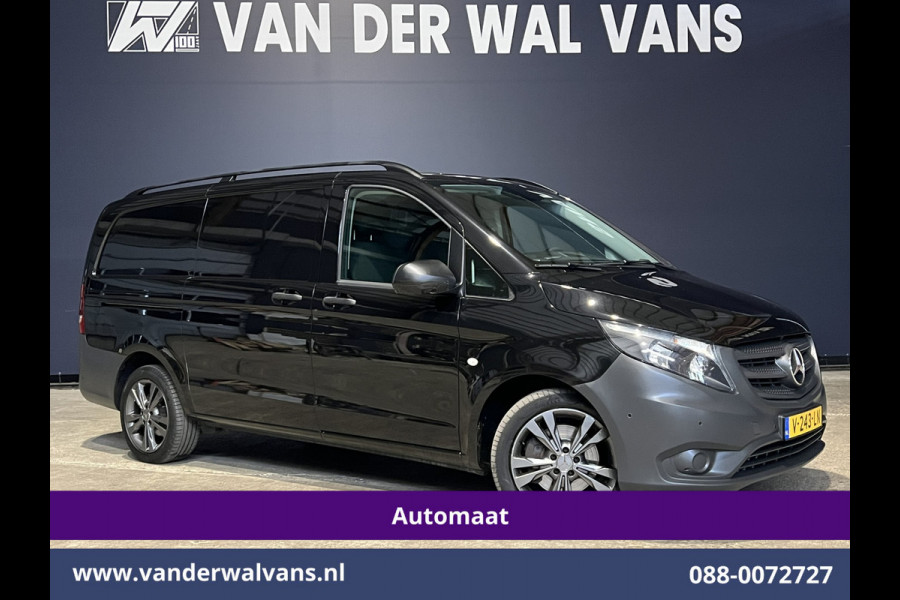 Mercedes-Benz Vito 119 CDI 190pk Automaat L2H1 Euro6 Airco | Camera | 2500kg Trekhaak | Navigatie | LM velgen | Cruisecontrol Parkeersensoren, Achterklep, dakrails