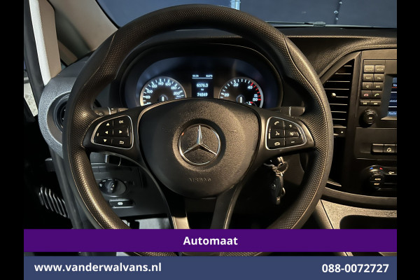 Mercedes-Benz Vito 119 CDI 190pk Automaat L2H1 Euro6 Airco | Camera | 2500kg Trekhaak | Navigatie | LM velgen | Cruisecontrol Parkeersensoren, Achterklep, dakrails