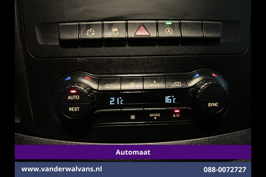 Mercedes-Benz Vito 119 CDI 190pk Automaat L2H1 Euro6 Airco | Camera | 2500kg Trekhaak | Navigatie | LM velgen | Cruisecontrol Parkeersensoren, Achterklep, dakrails