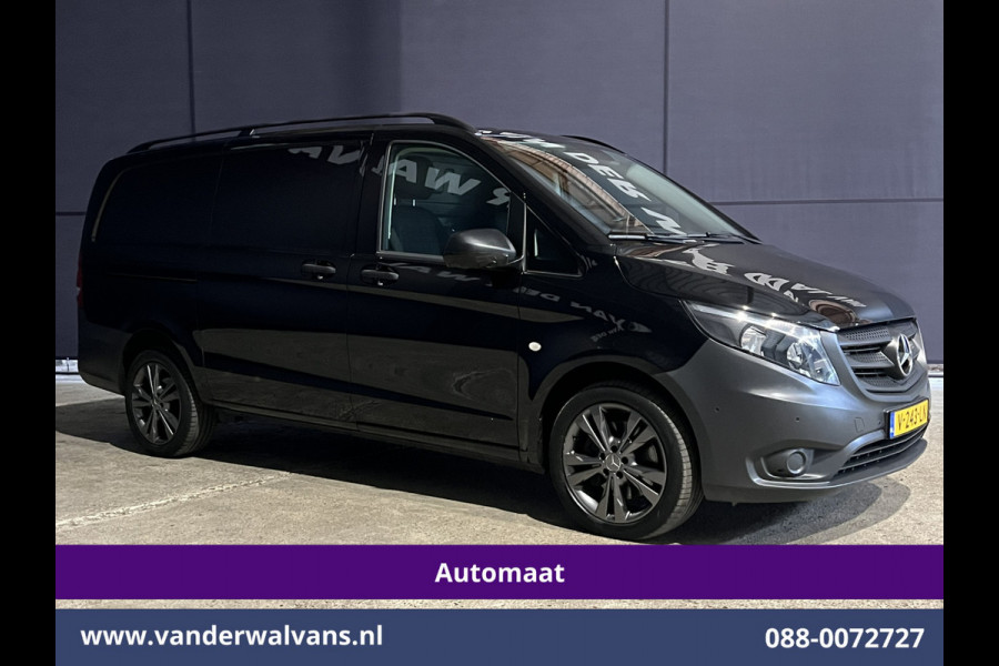 Mercedes-Benz Vito 119 CDI 190pk Automaat L2H1 Euro6 Airco | Camera | 2500kg Trekhaak | Navigatie | LM velgen | Cruisecontrol Parkeersensoren, Achterklep, dakrails