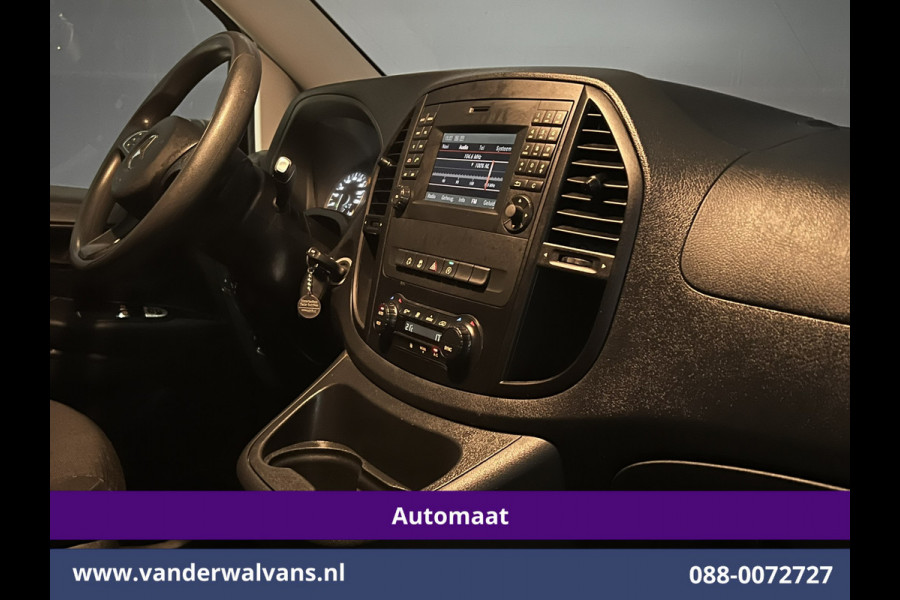 Mercedes-Benz Vito 119 CDI 190pk Automaat L2H1 Euro6 Airco | Camera | 2500kg Trekhaak | Navigatie | LM velgen | Cruisecontrol Parkeersensoren, Achterklep, dakrails