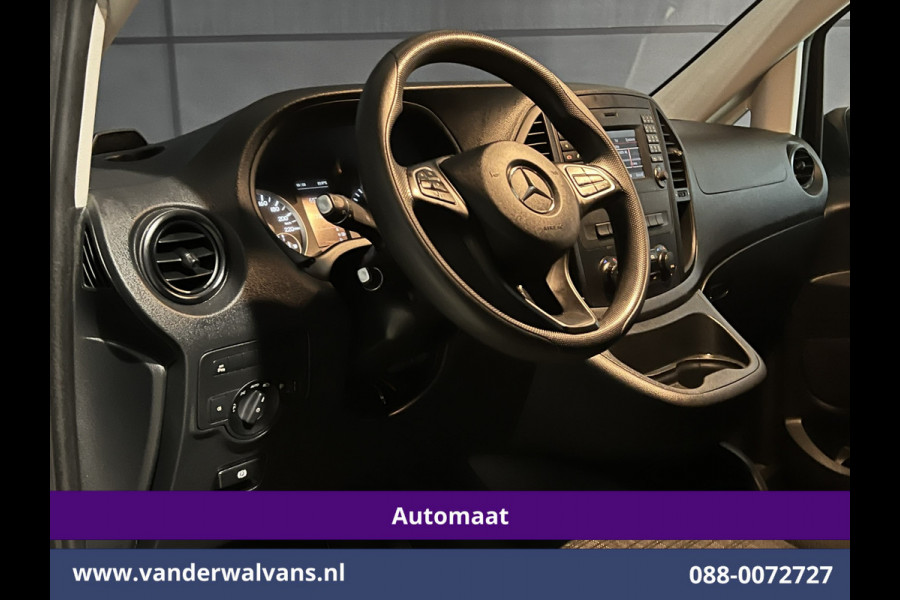 Mercedes-Benz Vito 119 CDI 190pk Automaat L2H1 Euro6 Airco | Camera | 2500kg Trekhaak | Navigatie | LM velgen | Cruisecontrol Parkeersensoren, Achterklep, dakrails
