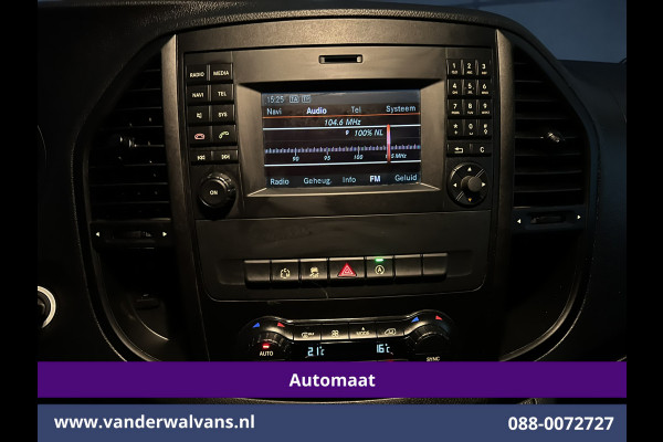 Mercedes-Benz Vito 119 CDI 190pk Automaat L2H1 Euro6 Airco | Camera | 2500kg Trekhaak | Navigatie | LM velgen | Cruisecontrol Parkeersensoren, Achterklep, dakrails