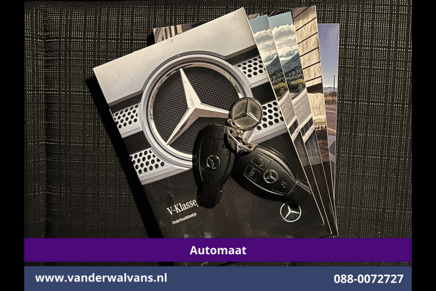 Mercedes-Benz Vito 119 CDI 190pk Automaat L2H1 Euro6 Airco | Camera | 2500kg Trekhaak | Navigatie | LM velgen | Cruisecontrol Parkeersensoren, Achterklep, dakrails