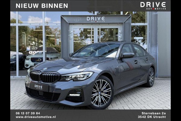 BMW 3-serie 330e High Executive M-Sport|schuif-/kanteldak|ACC|HUD|HIFI|Memory|Cam|SOH85%