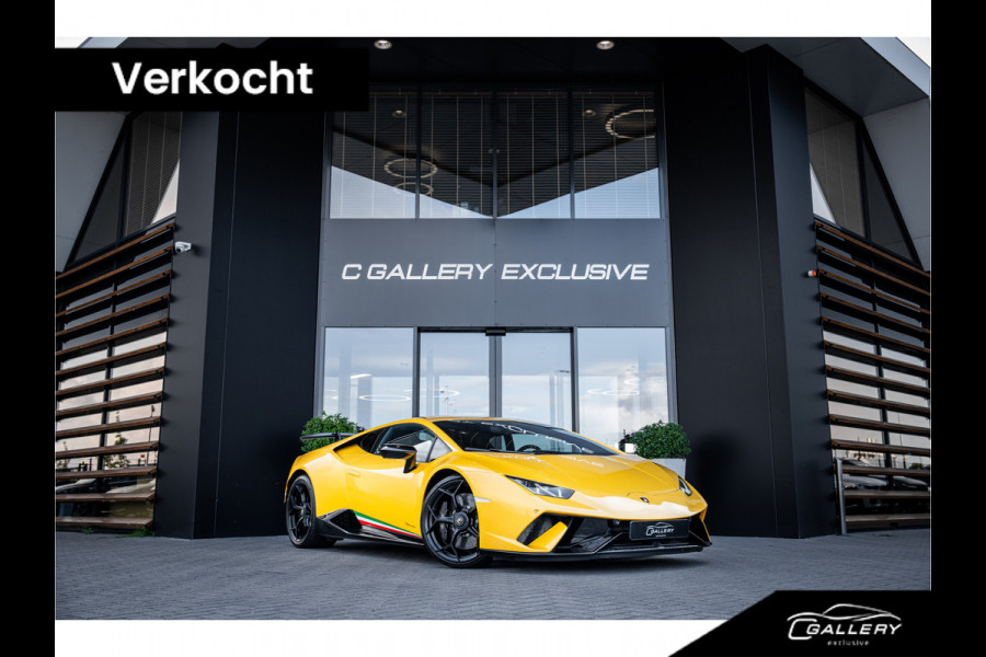 Lamborghini Huracan 5.2 V10 Performante - Giallo Inti | Forged Carbon | ALA | Lift | Sensonum | Camera