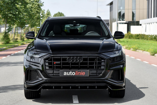 Audi Q8 55 TFSI e quattro 3x S-Line. RS stoelen, Softcl, Luchtv, B&O, Trekh, Matrix, Sfeer, 23'', Camera, CarPlay!