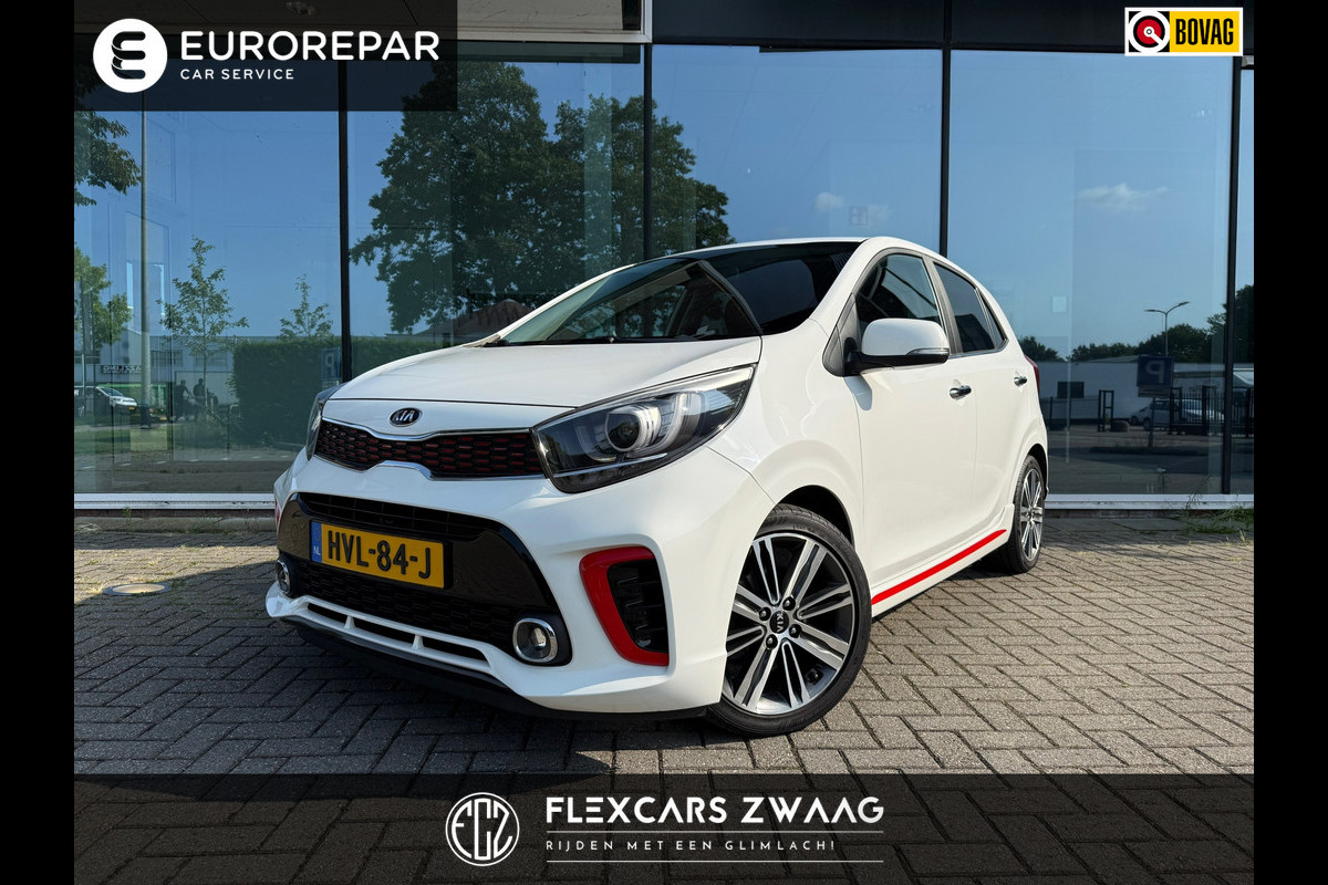 Kia Picanto 1.2 CVVT 82pk GT-Line - Leder - Navi - Climate - Parkeerhulp