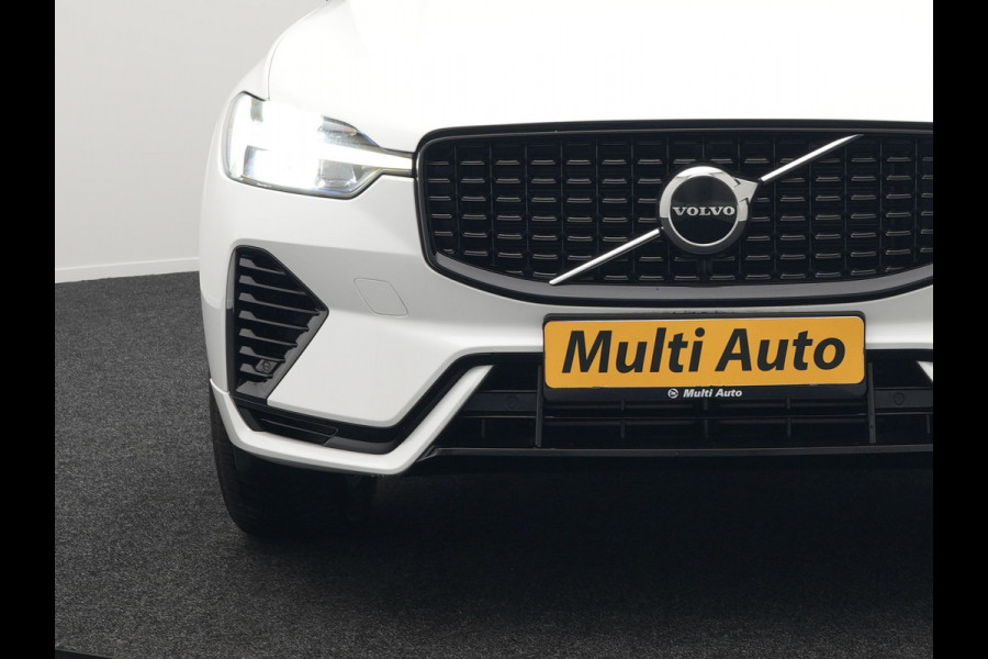 Volvo XC60 T6 AWD Plus Dark Long Range Plug In Hybrid 350pk Dealer O.H PHEV | Panodak | Adaptive Cruise | Camera | Harman Kardon | Lederen Sportstoelen Memory & Verwarmd | Apple Carplay | Pilot Assist | Google Assistant & Maps | Virtual | DAB |